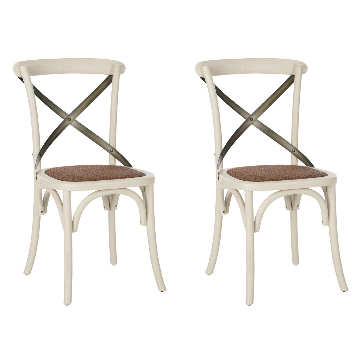 Moyer X-Back Dining Chair Set of 2