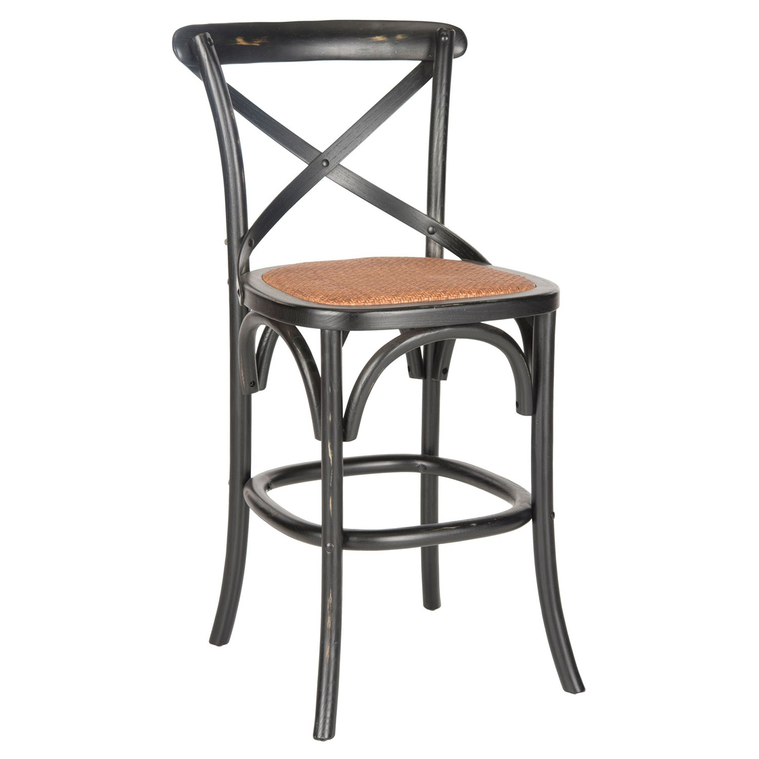 Oak Hill X-Back Counter Stool