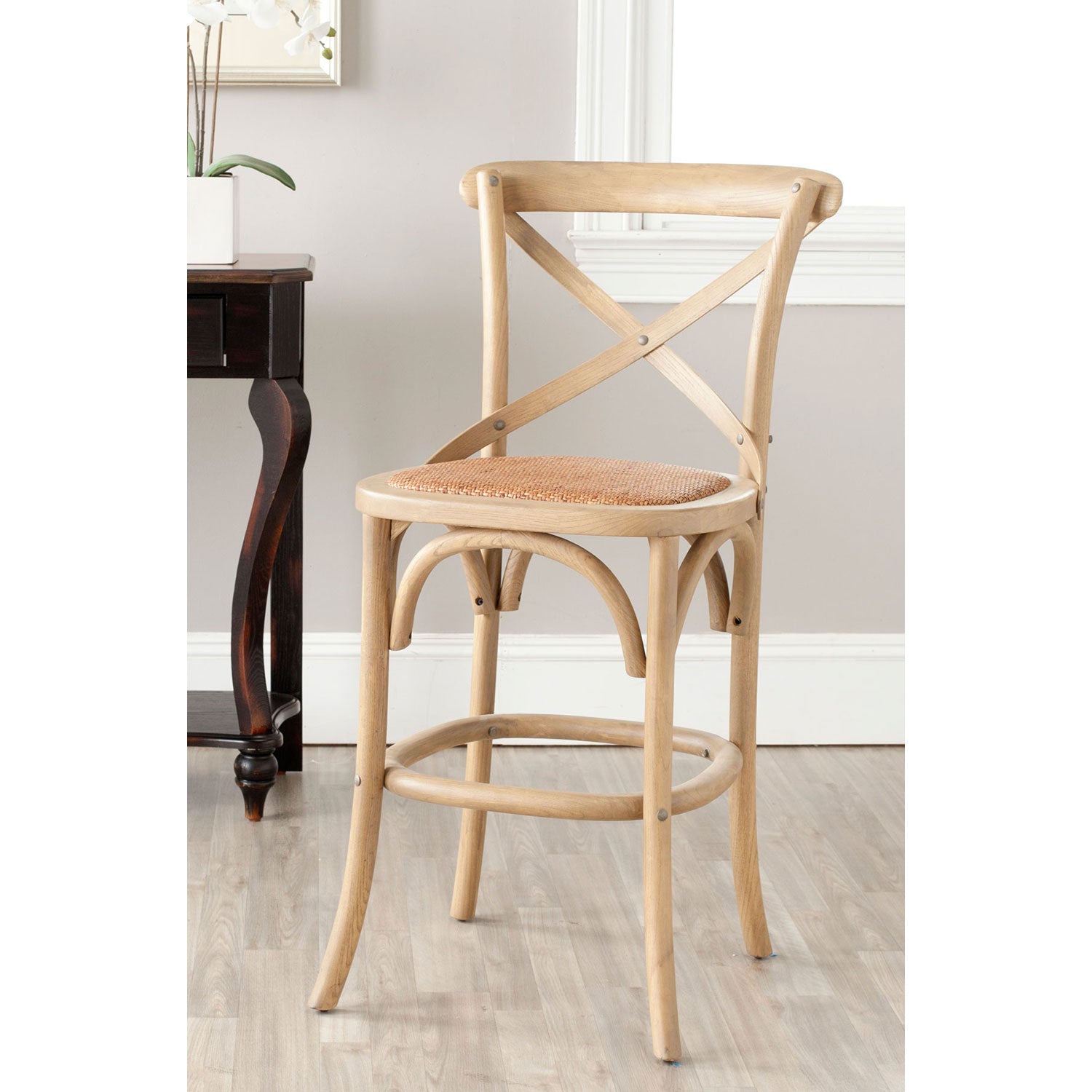 Oak Hill X-Back Counter Stool