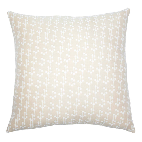 Square Feathers Aruba Drops Outdoor Throw Pillow