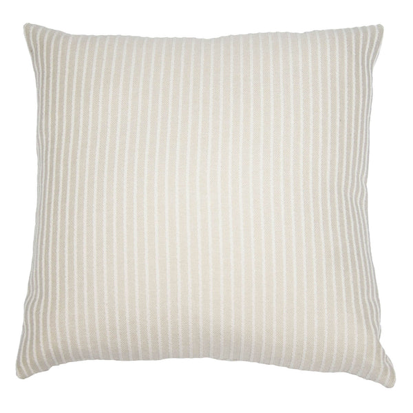 Square Feathers Aruba Ribbed Outdoor Throw Pillow Paynes Gray