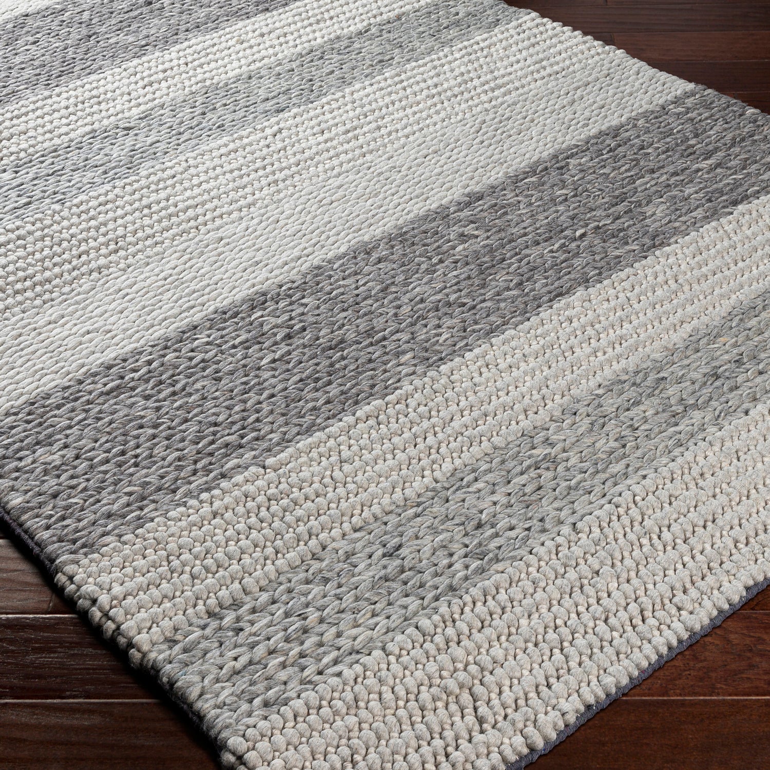 Surya Asos Stripe Hand Woven Rug
