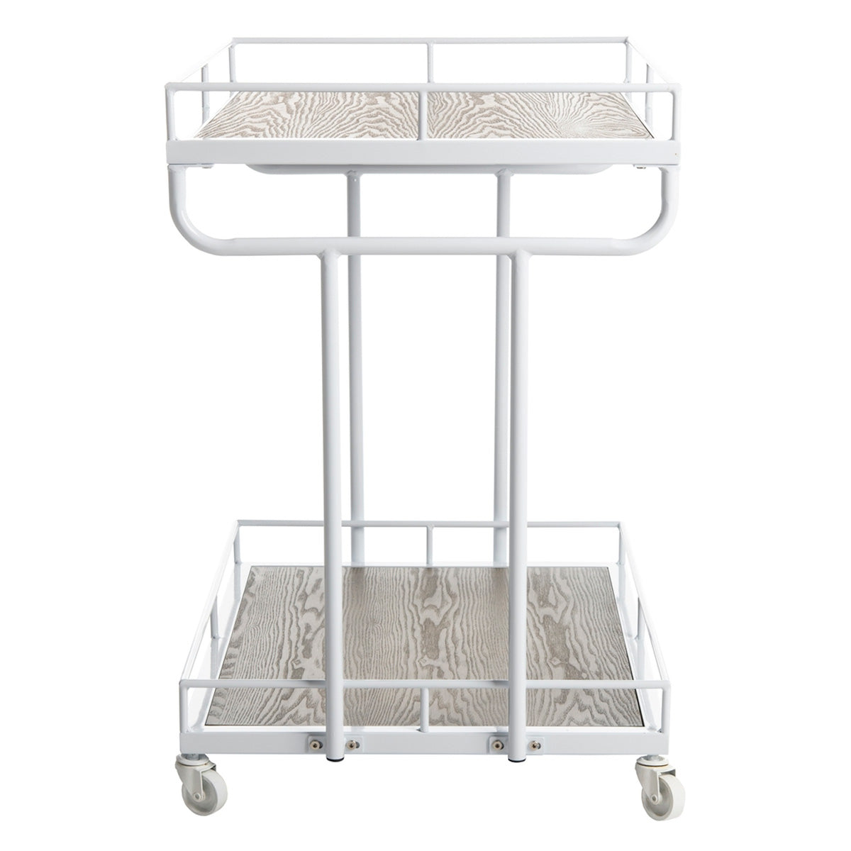 Alina 2 Tier Rectangle Bar Cart