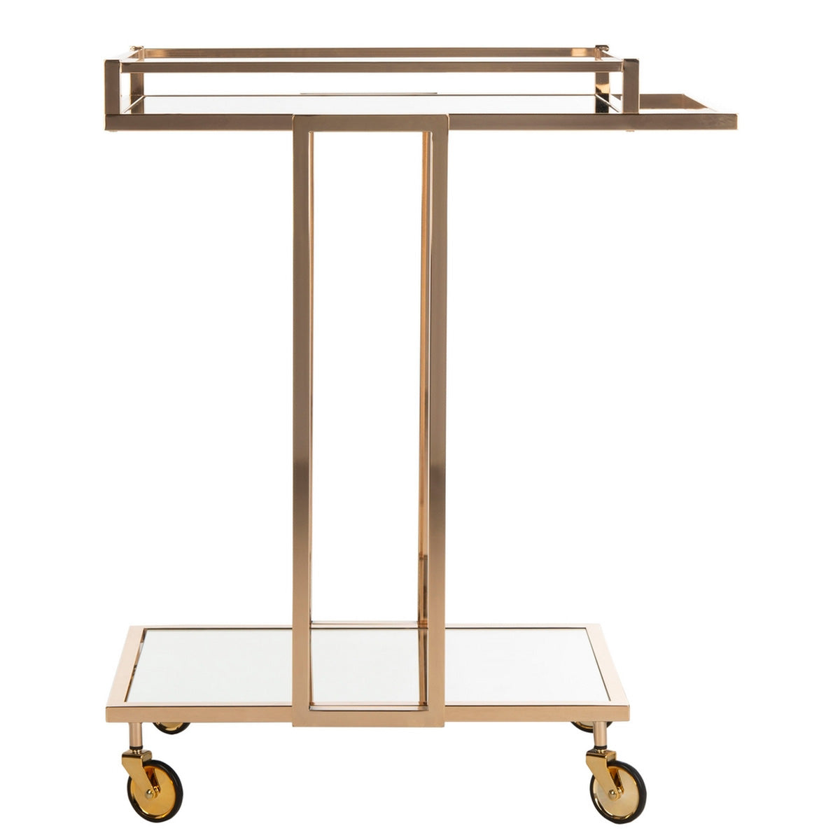Amira 2 Tier Rectangle Bar Cart