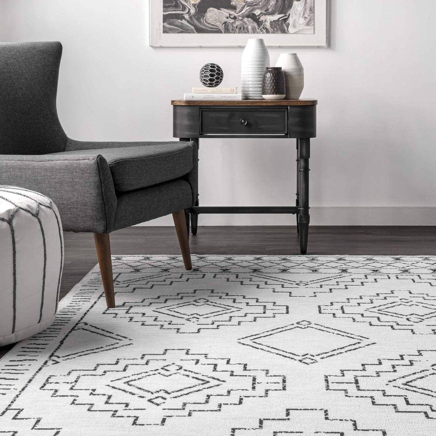 Gordon Washable Area Rug