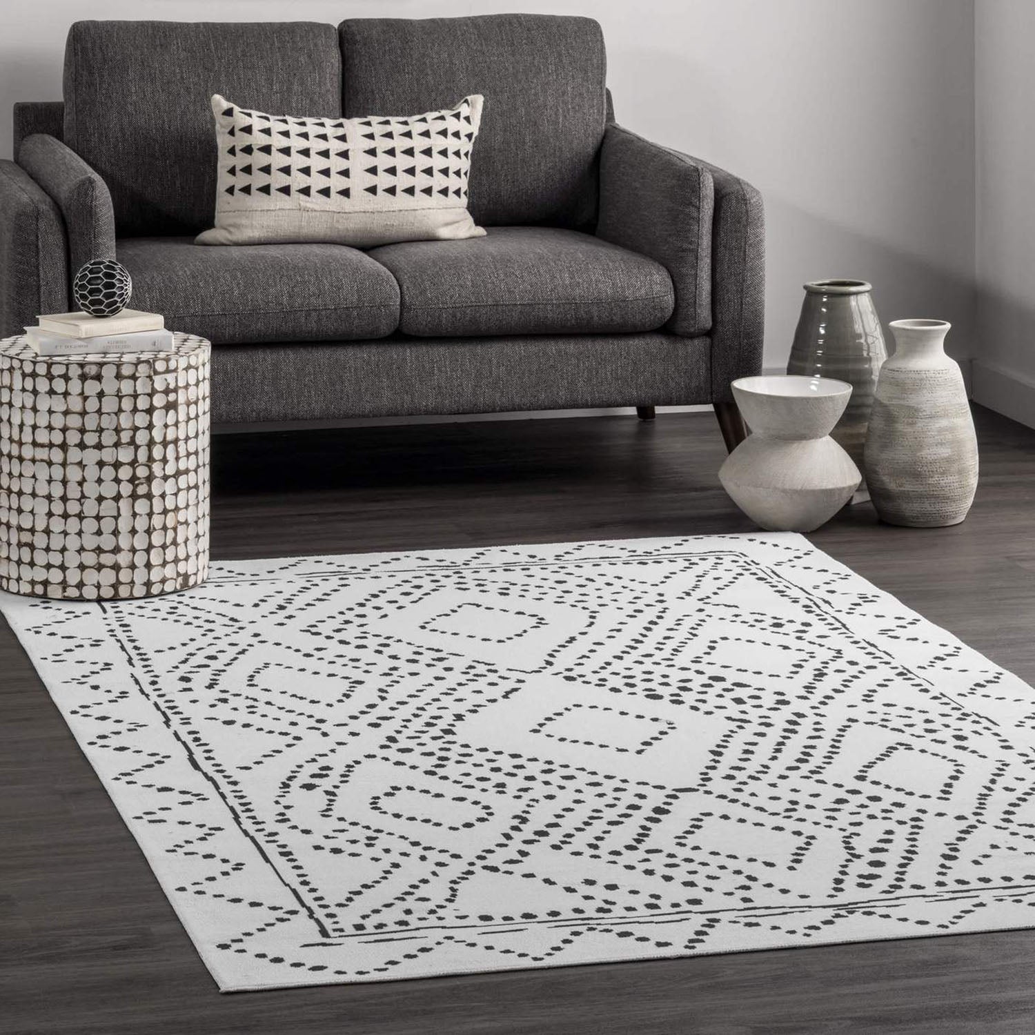Helm Washable Area Rug