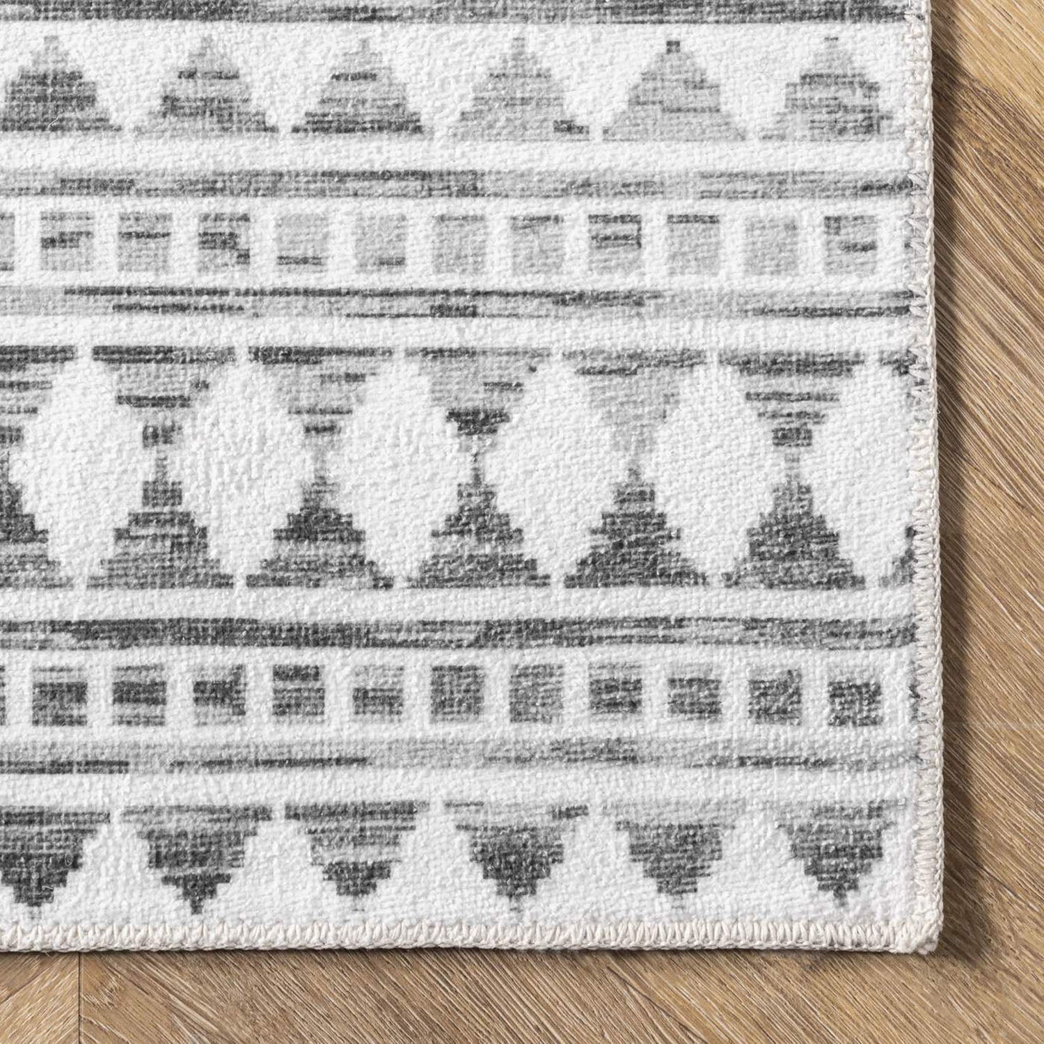 Hinton Washable Area Rug