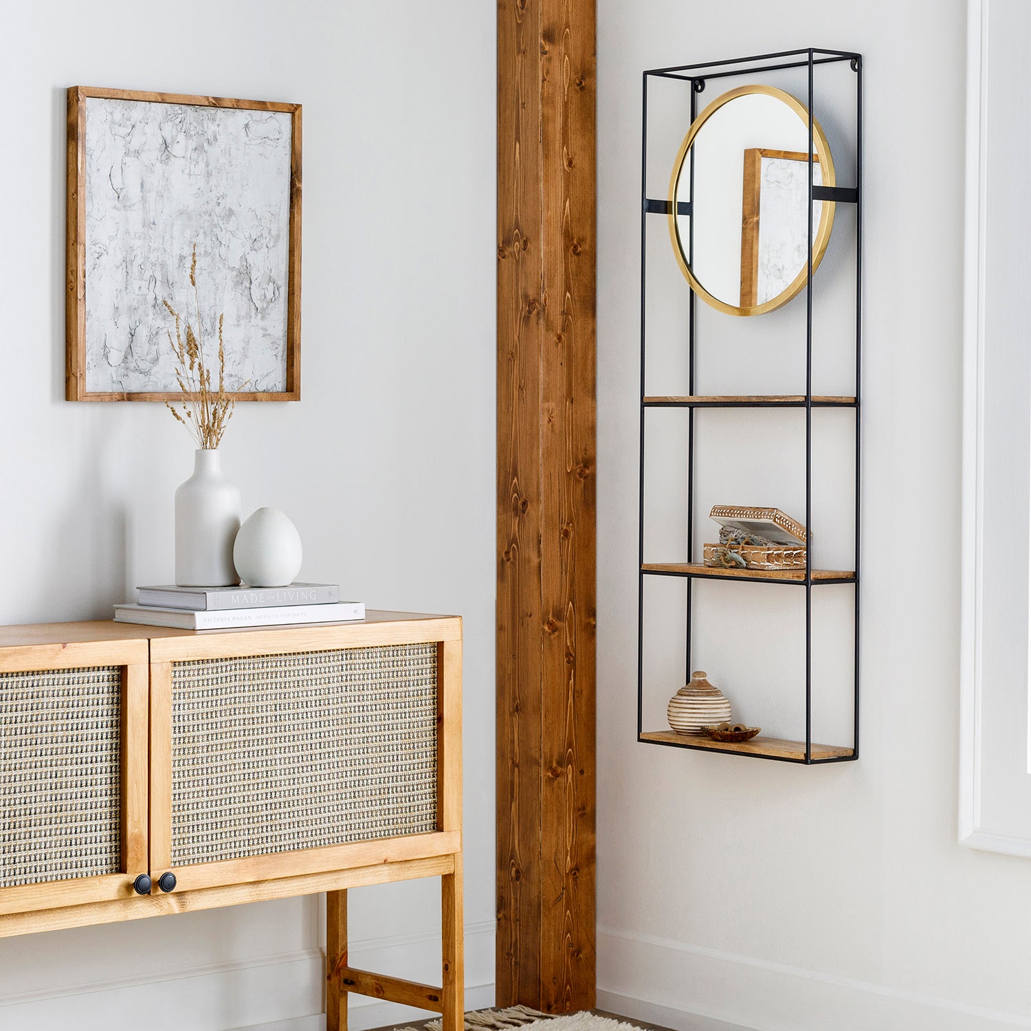 SoHo Wall Shelf Mirror