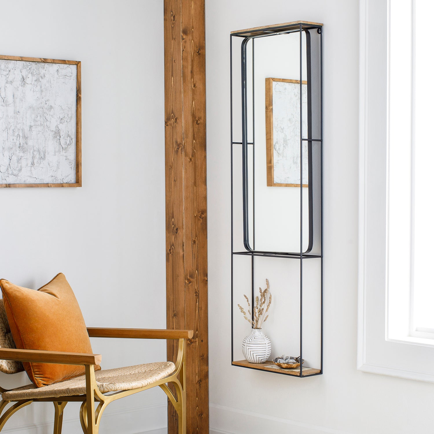 Astoria Wall Shelf Mirror