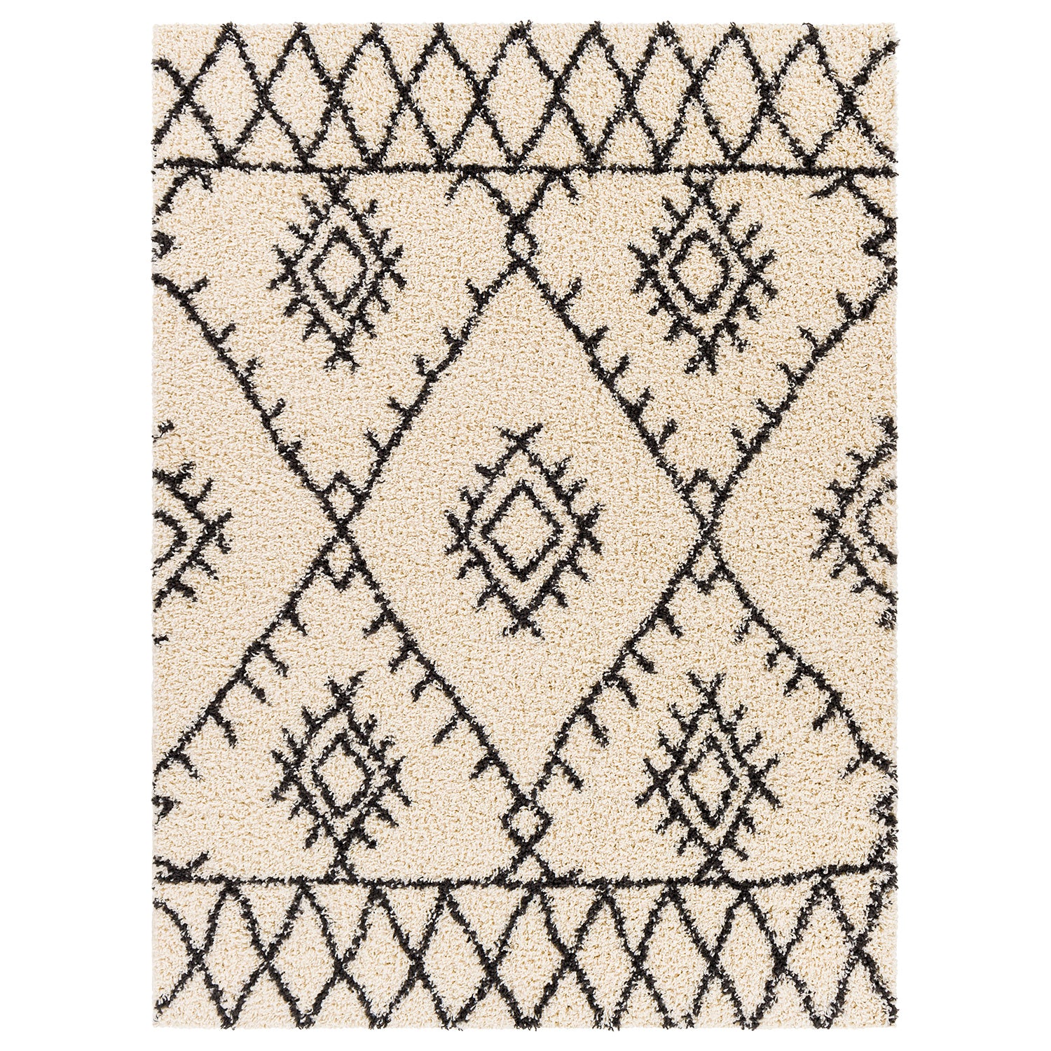 Livabliss Beni Shag Aimee Machine Woven Rug