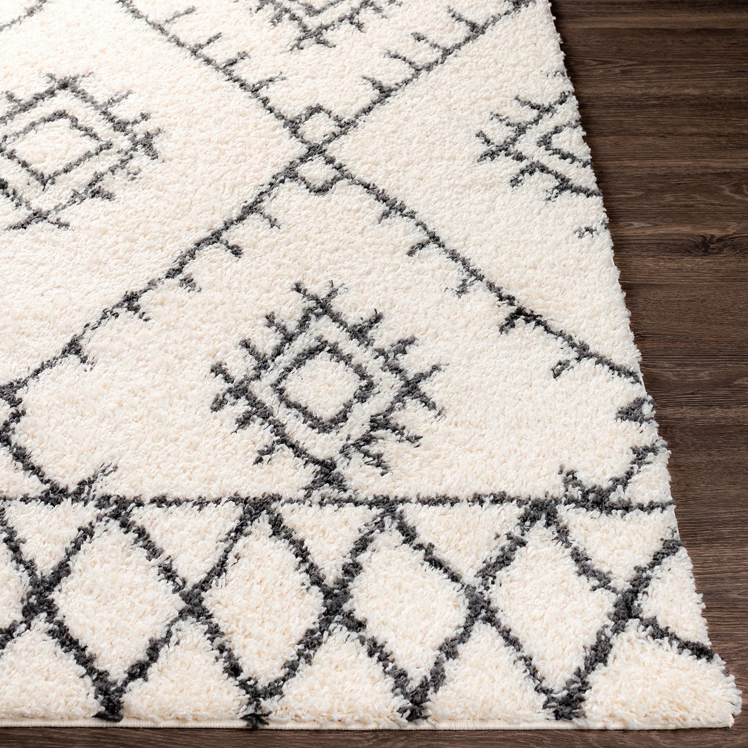 Livabliss Beni Shag Aimee Machine Woven Rug
