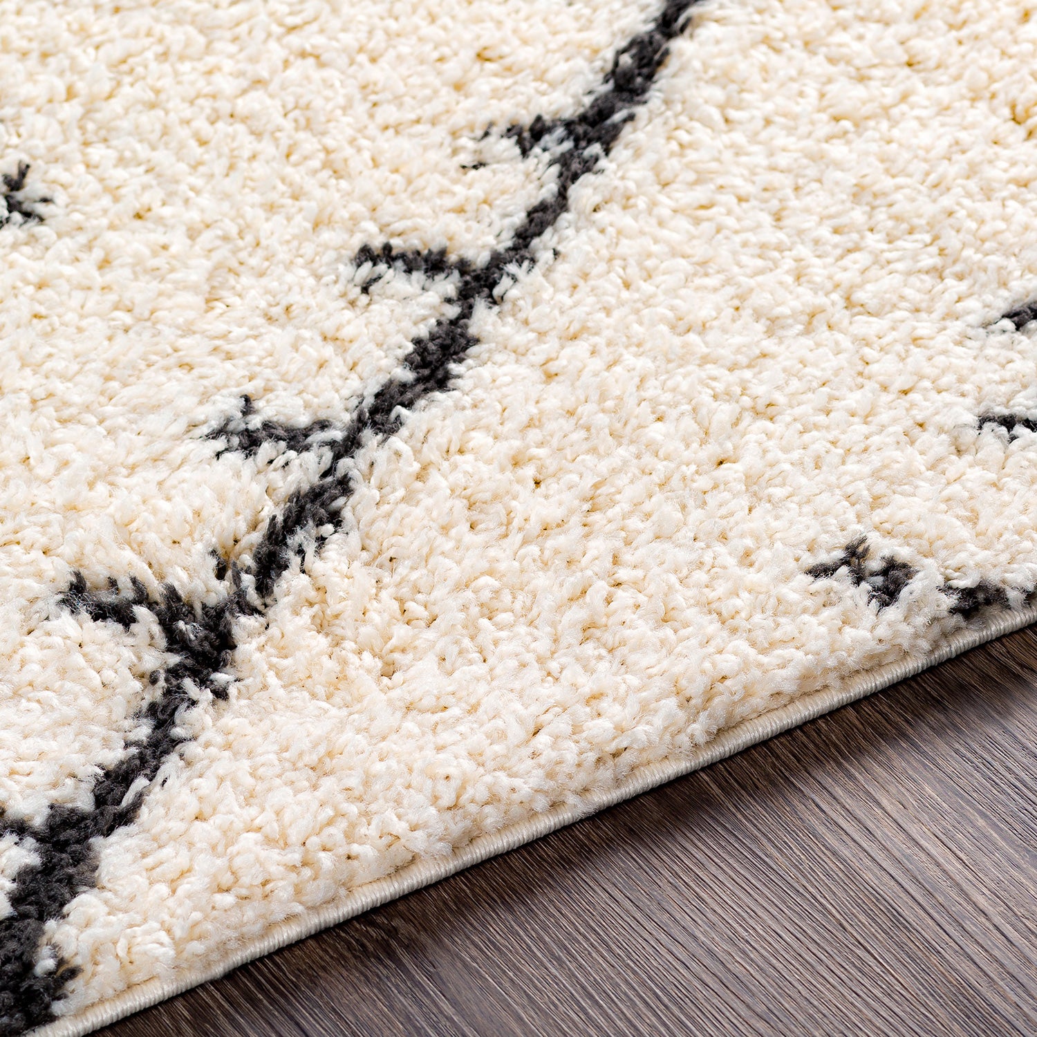 Livabliss Beni Shag Aimee Machine Woven Rug