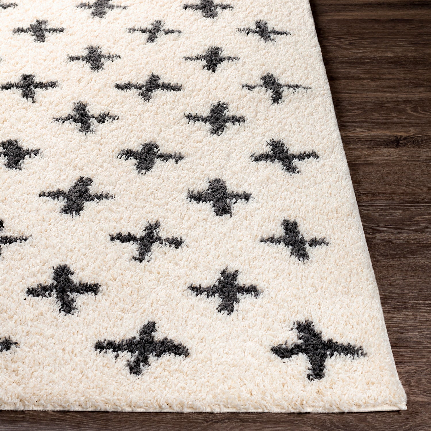 Livabliss Beni Shag Orla Machine Woven Rug