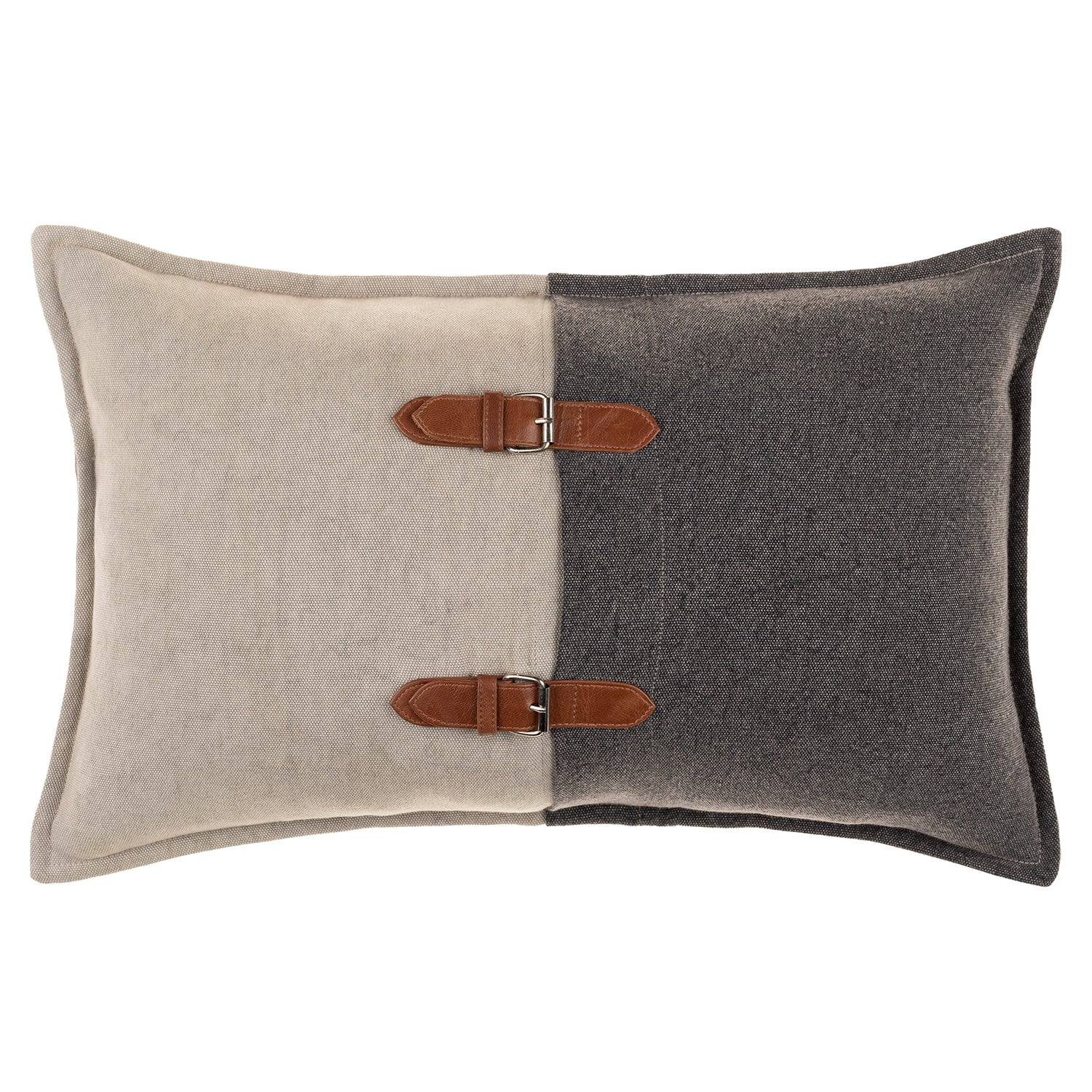 Alden Buckle Throw Pillow