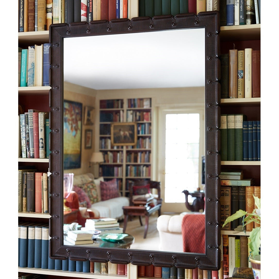 Bunny Williams For Mirror Home Mahogany Wall Mirror