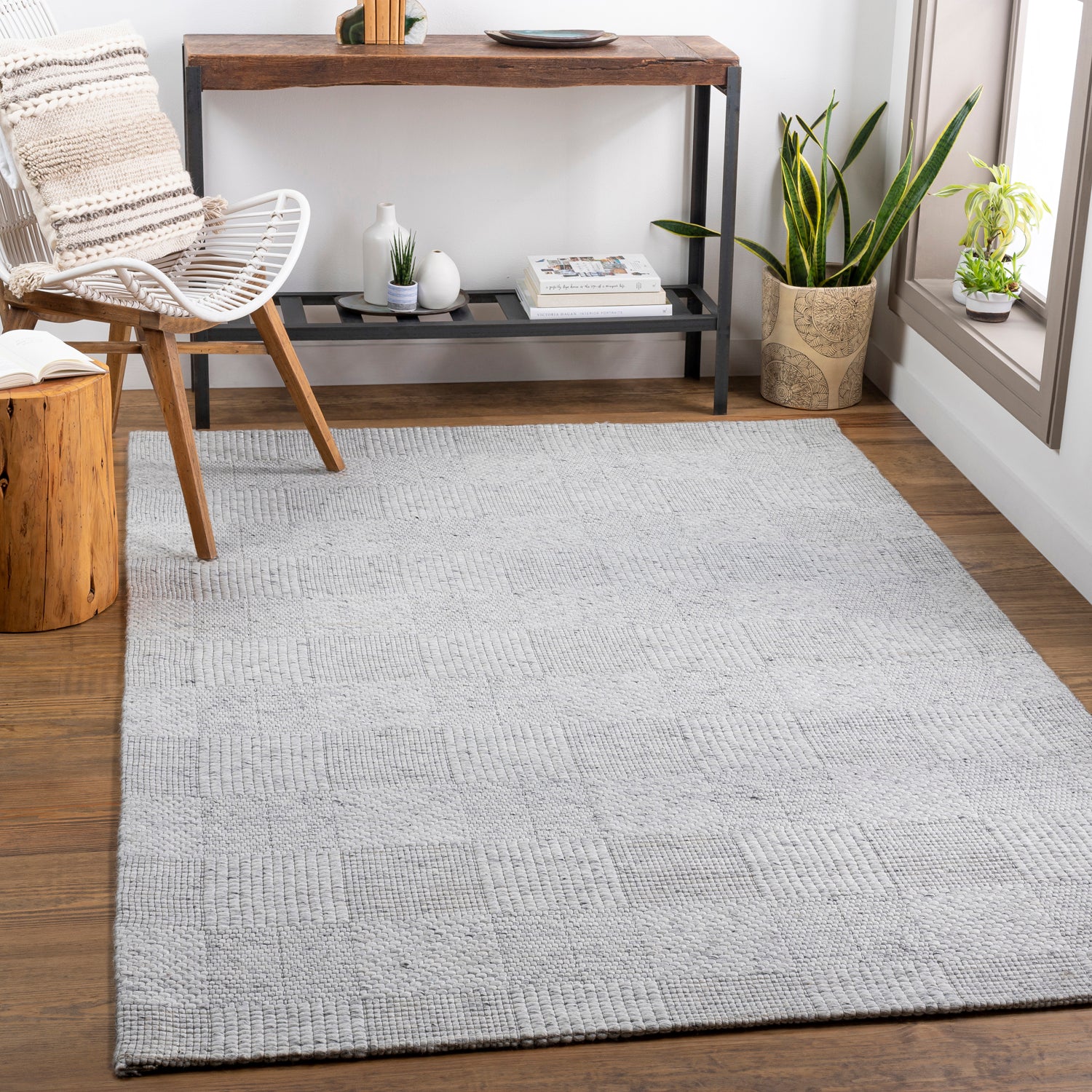 Surya Colarado Checker Hand Woven Rug