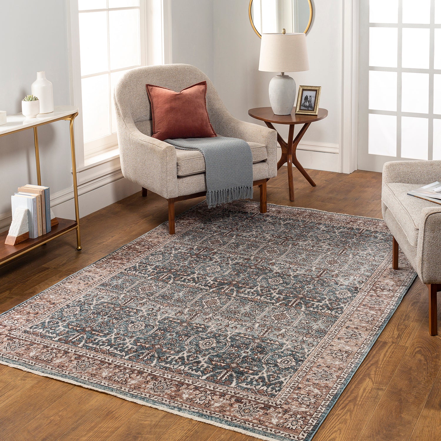 Surya Carlisle Terrell Machine Woven Rug