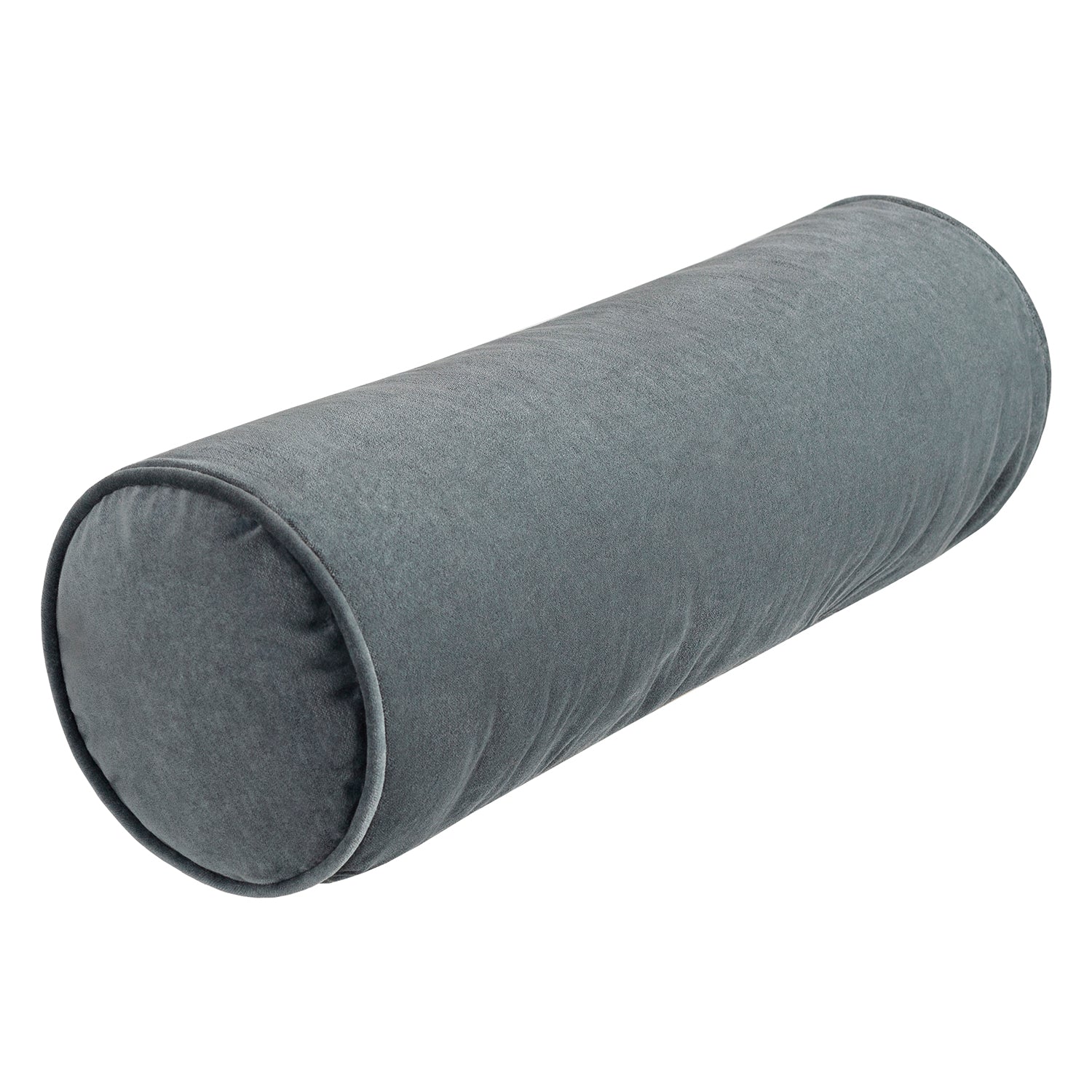 Olivia Cotton Velvet Bolster Pillow