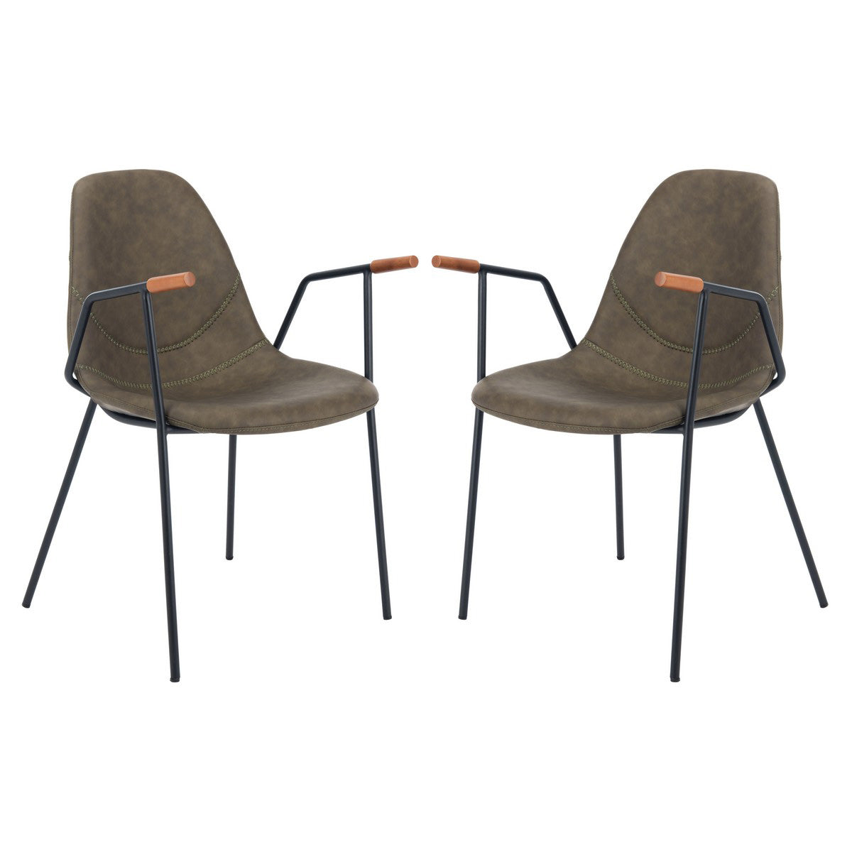Kian Mid Century Dining Chair Set of 2