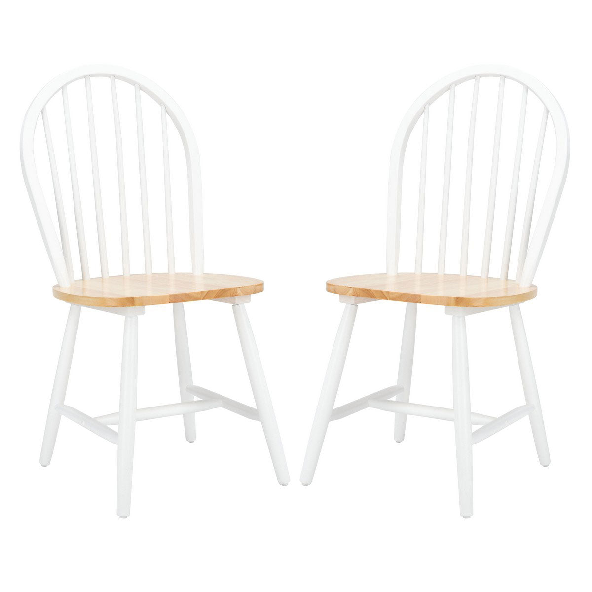 Tanner Spindle Natural Dining Chair Set of 2