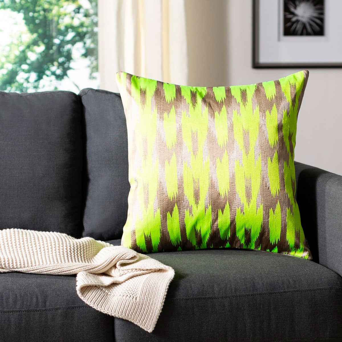 Selena Ikat Throw Pillow Set of 2