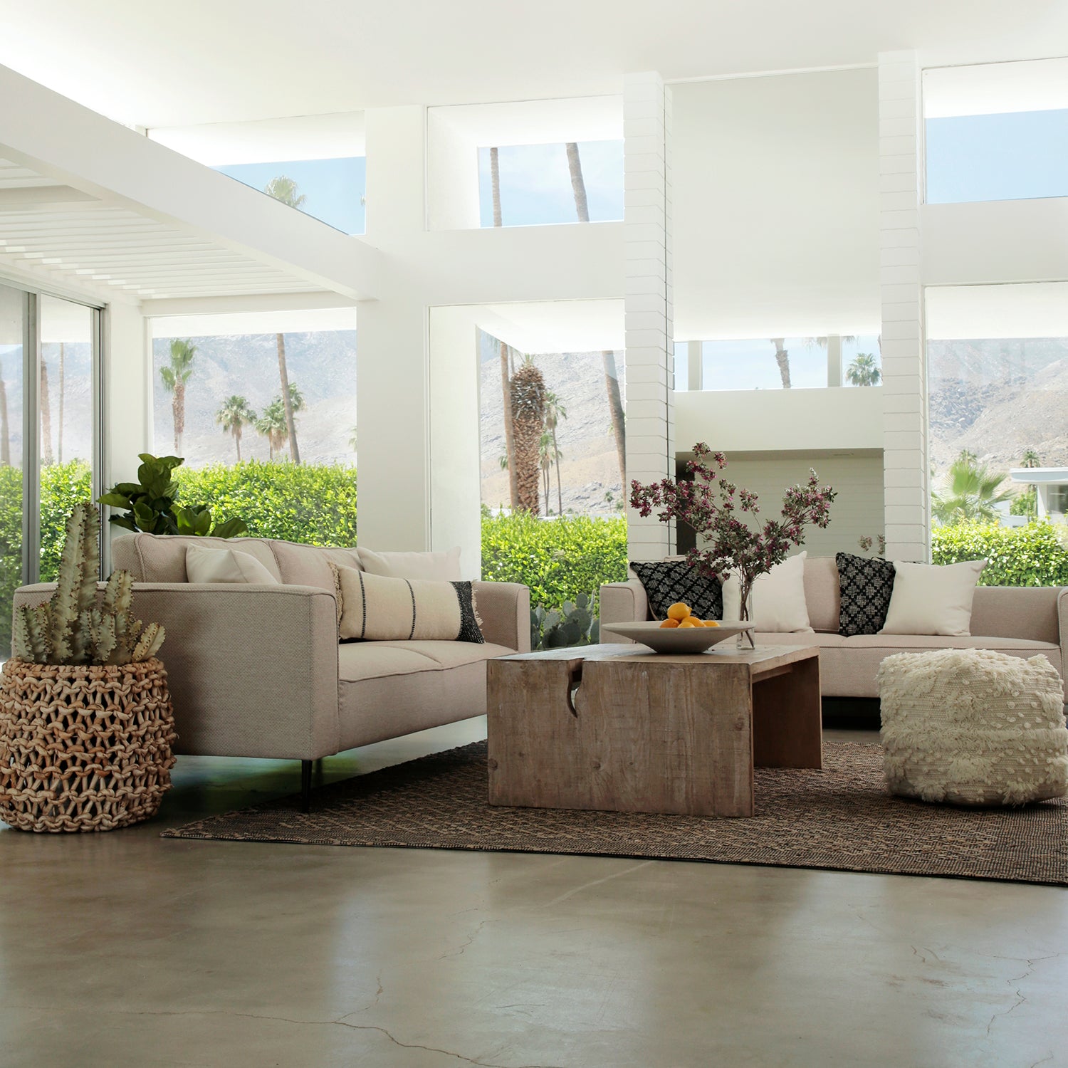 Dallas Woven Nesting Basket Set of 2