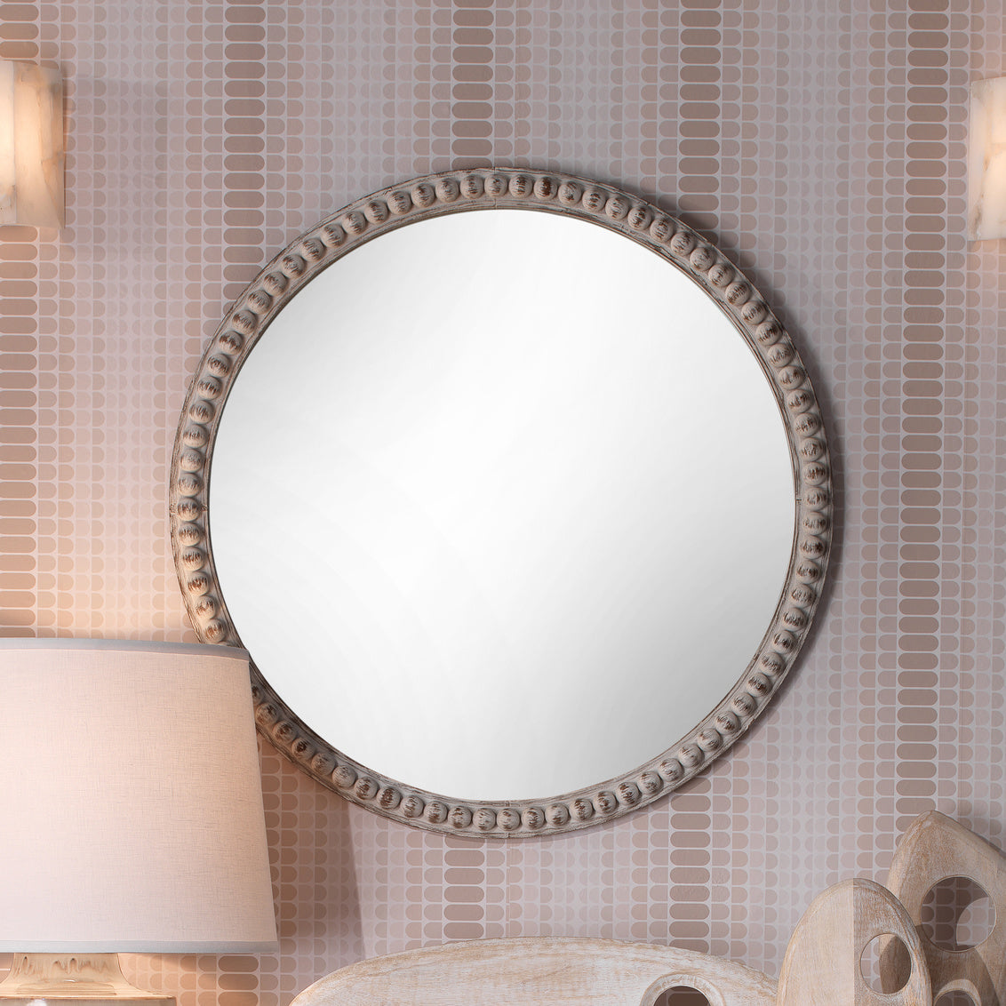 Jamie Young Audrey Round Wall Mirror