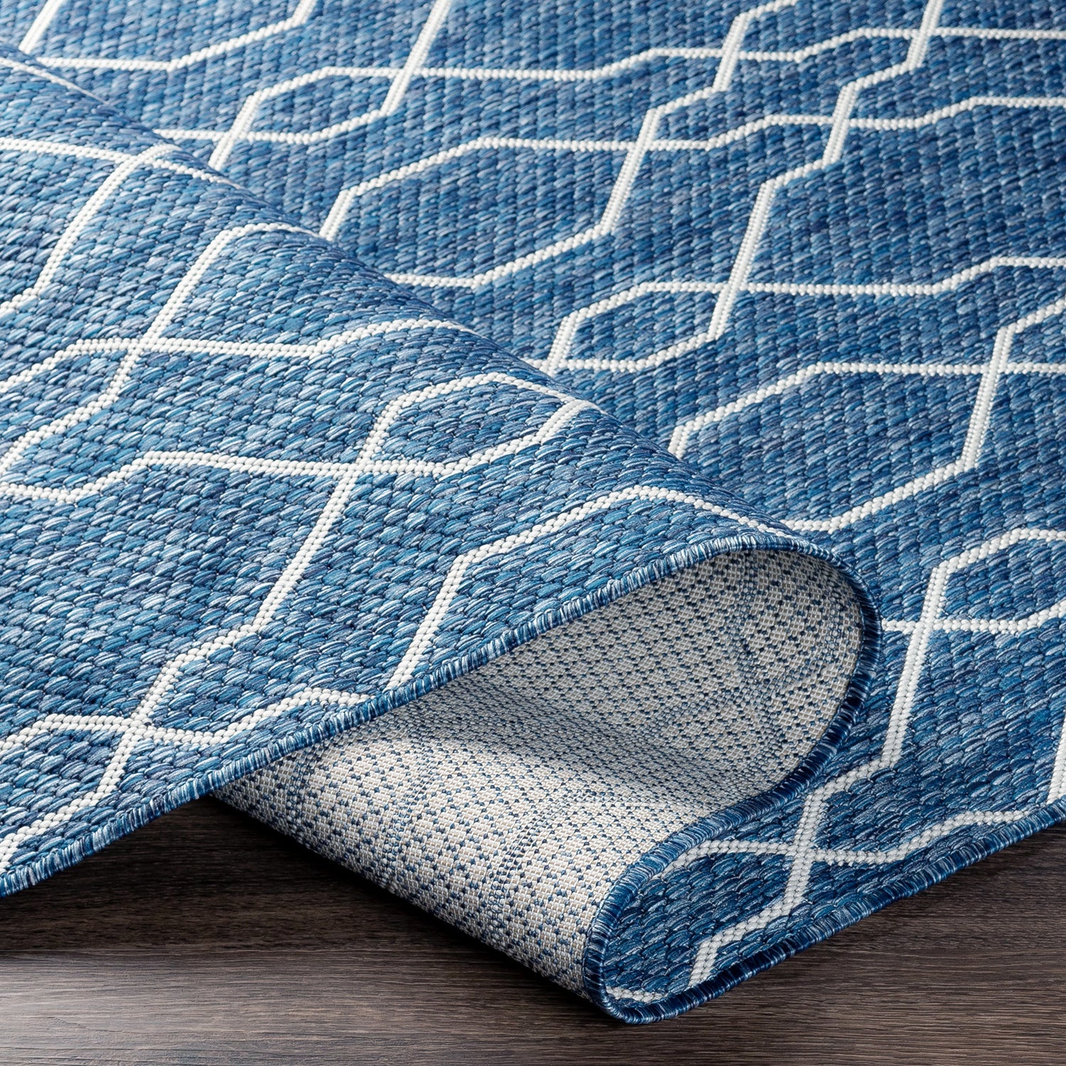 Livabliss Eagean Lattice Indoor/Outdoor Rug