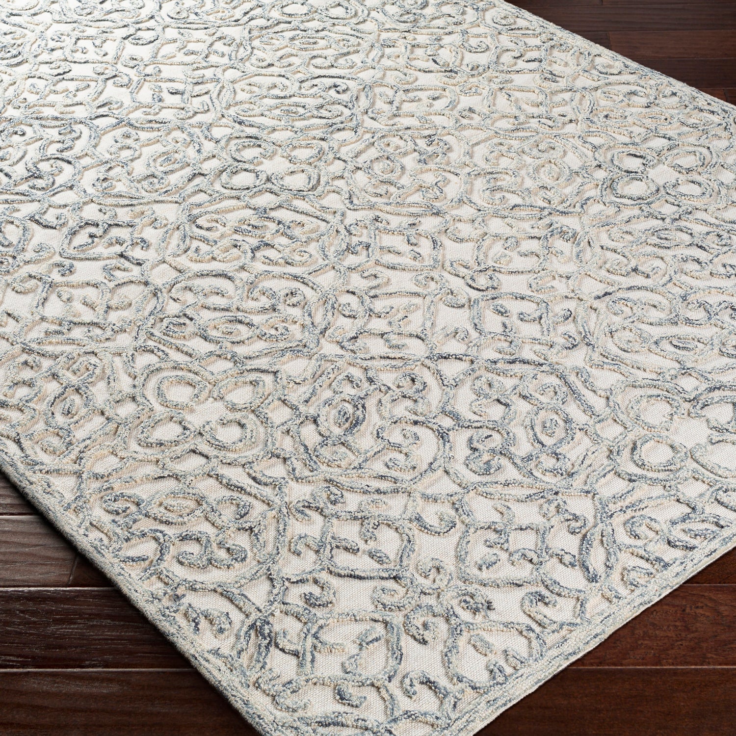 Surya Elegance Floral Hand Tufted Rug