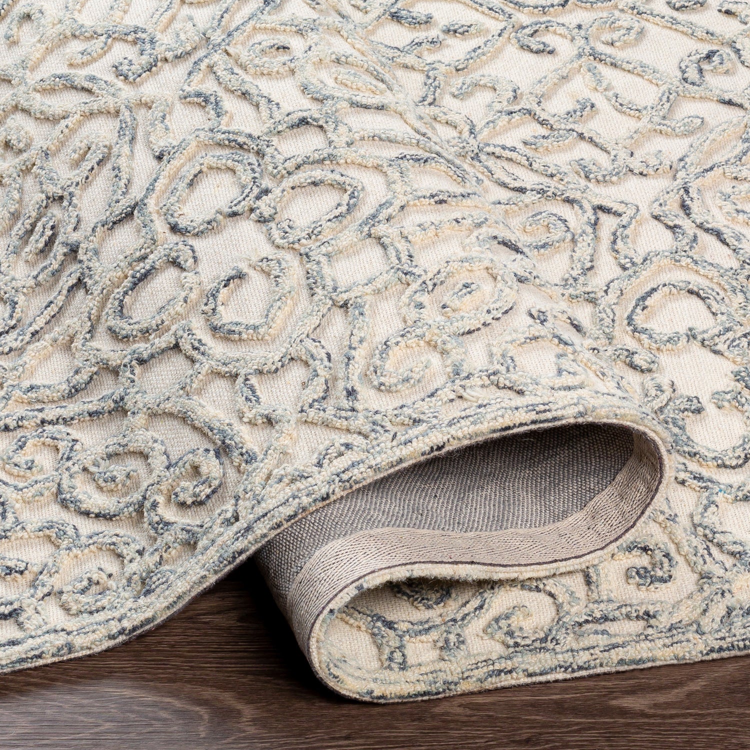 Surya Elegance Floral Hand Tufted Rug