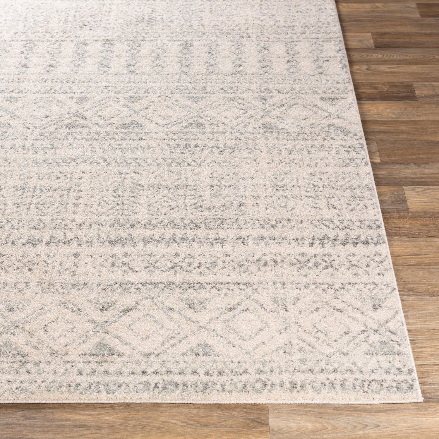 Livabliss Elaziz Haze Machine Woven Rug