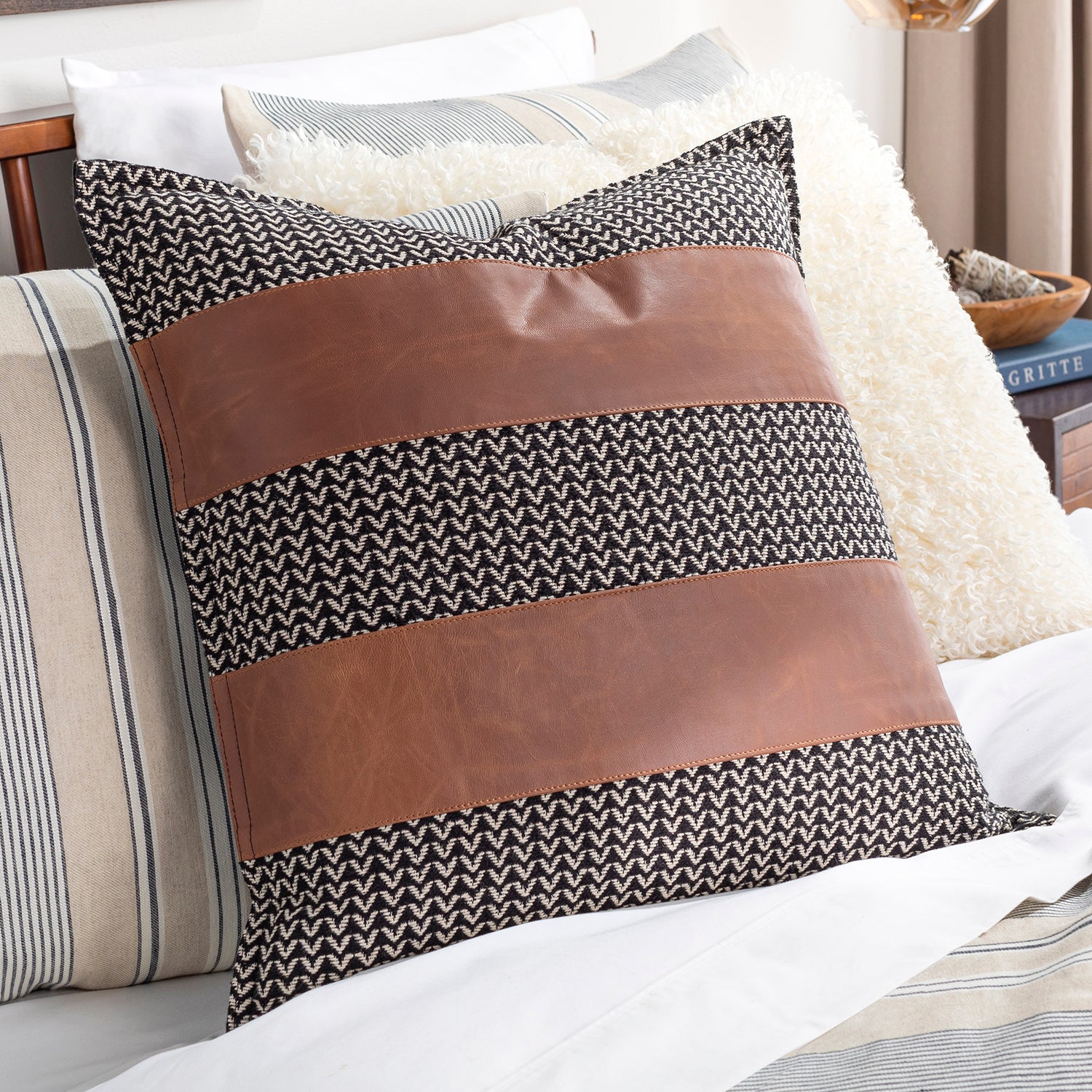 Boardman Stripe Throw Pillow