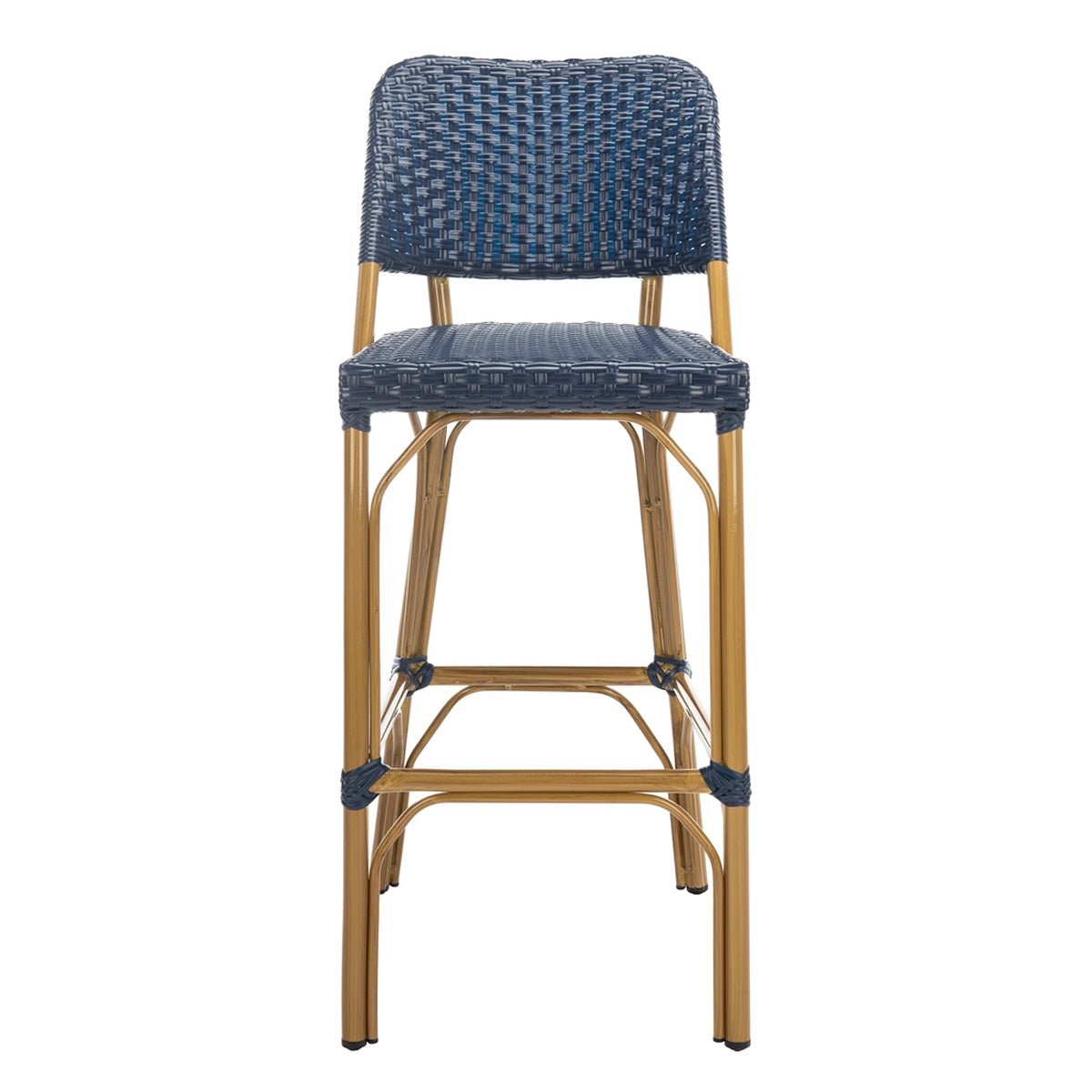 Aliyah Navy Indoor/Outdoor Bar Stool