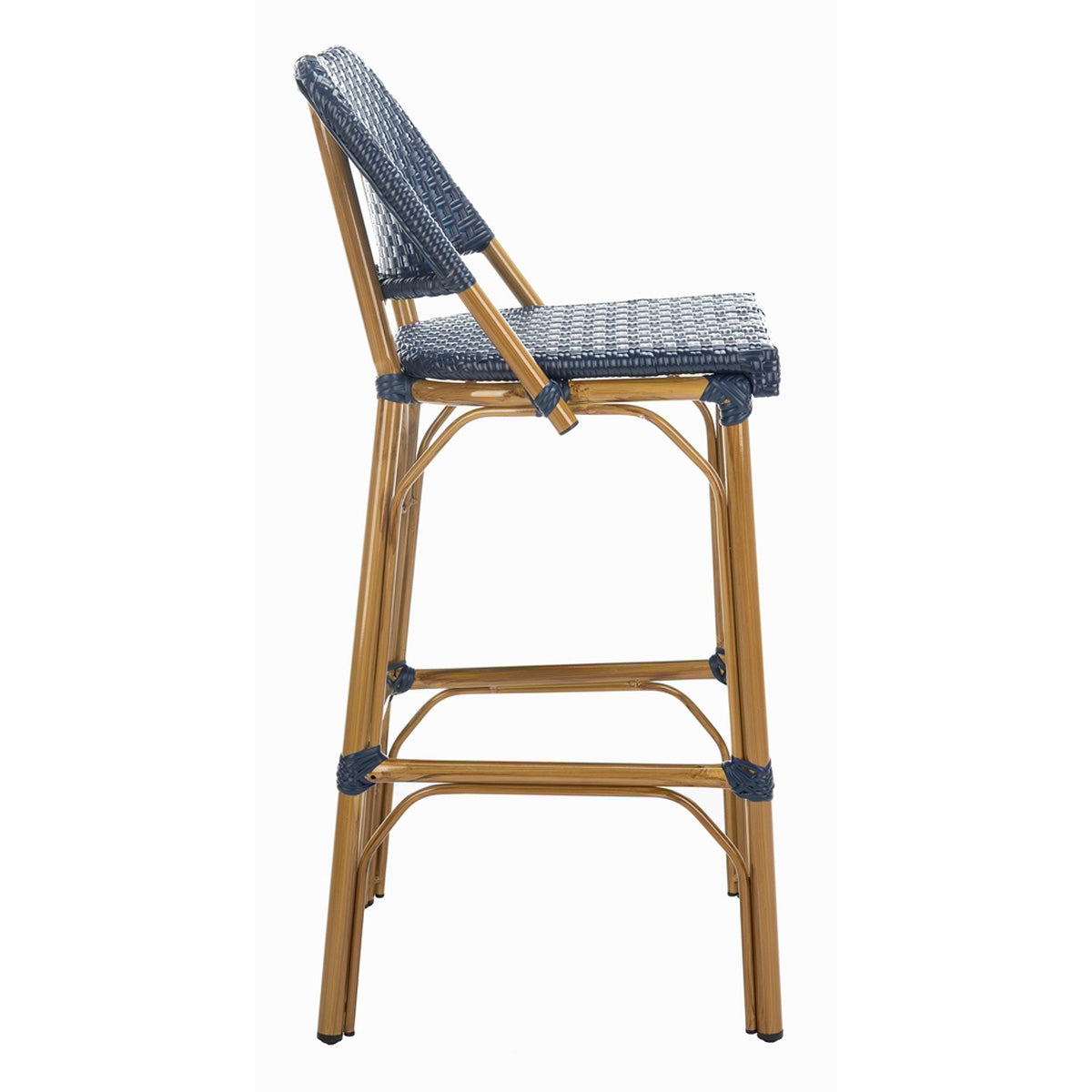 Aliyah Navy Indoor/Outdoor Bar Stool