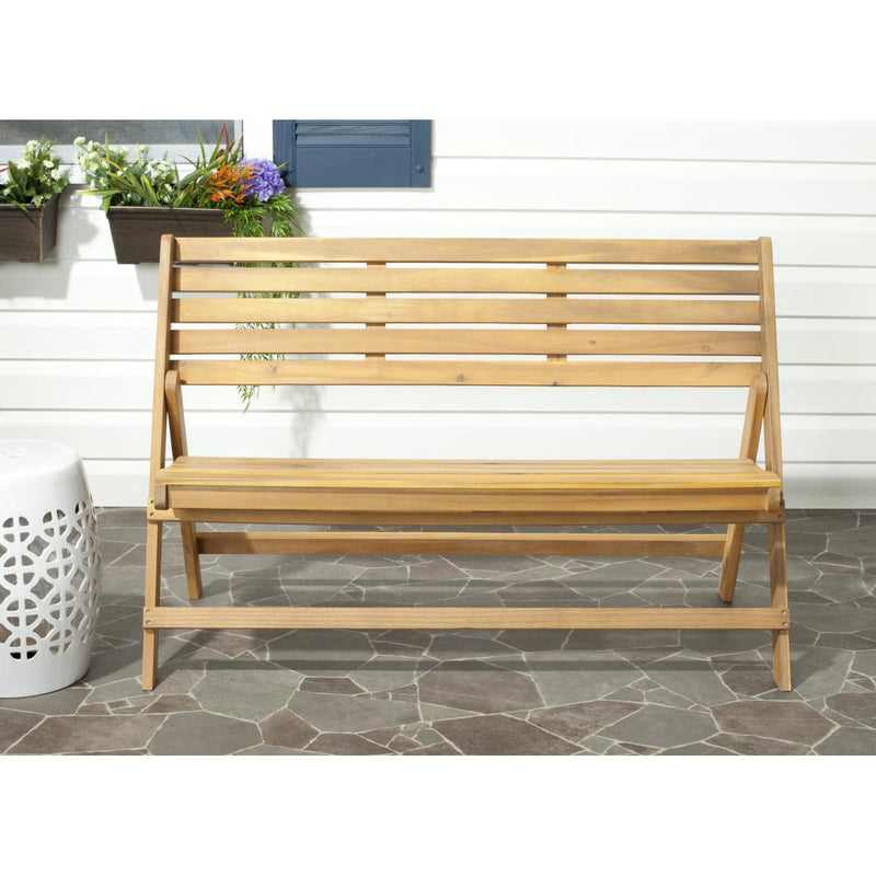 Alice Outdoor Folding Bench