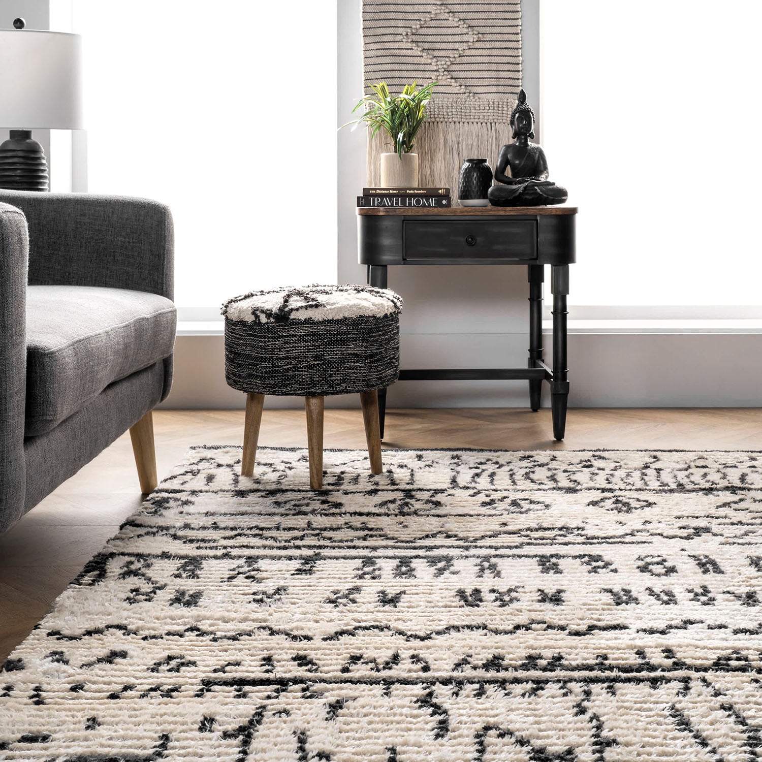 Cochise Shag Machine Made Rug