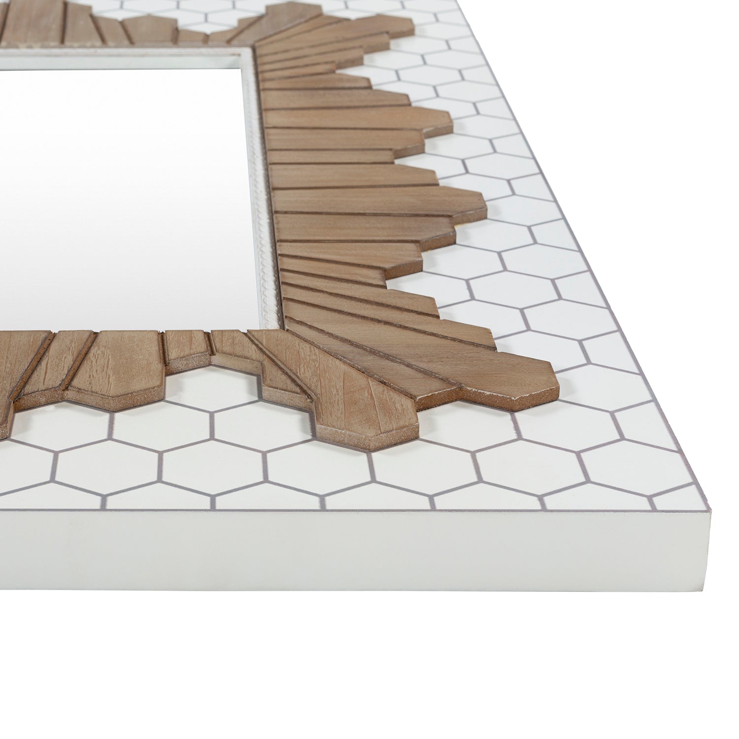 Gamila Honeycomb Wall Mirror