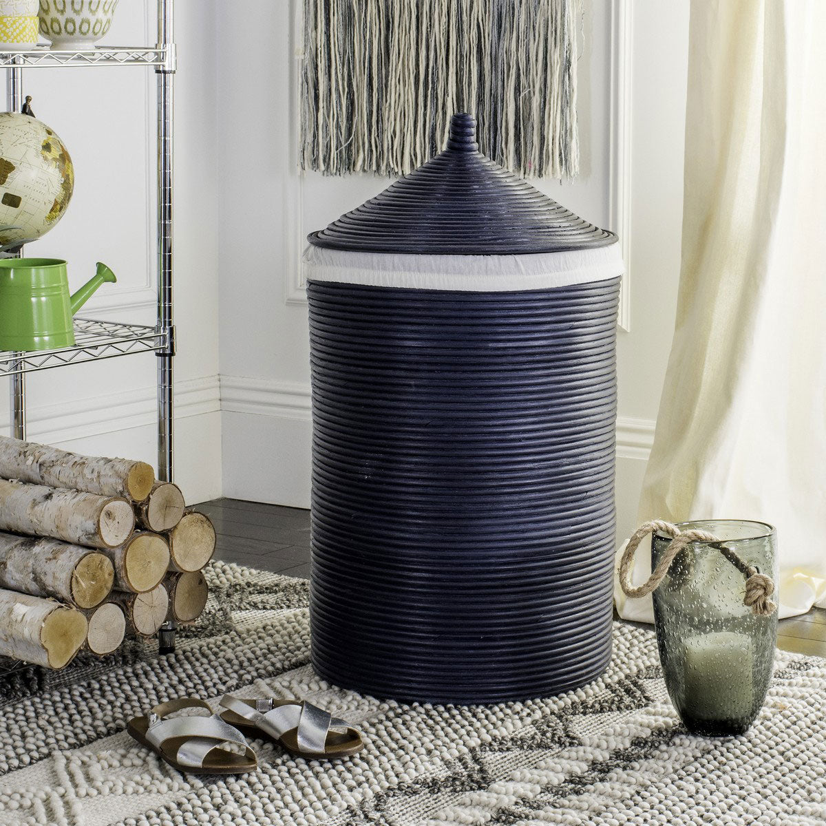 Hutton Rattan Storage Hamper