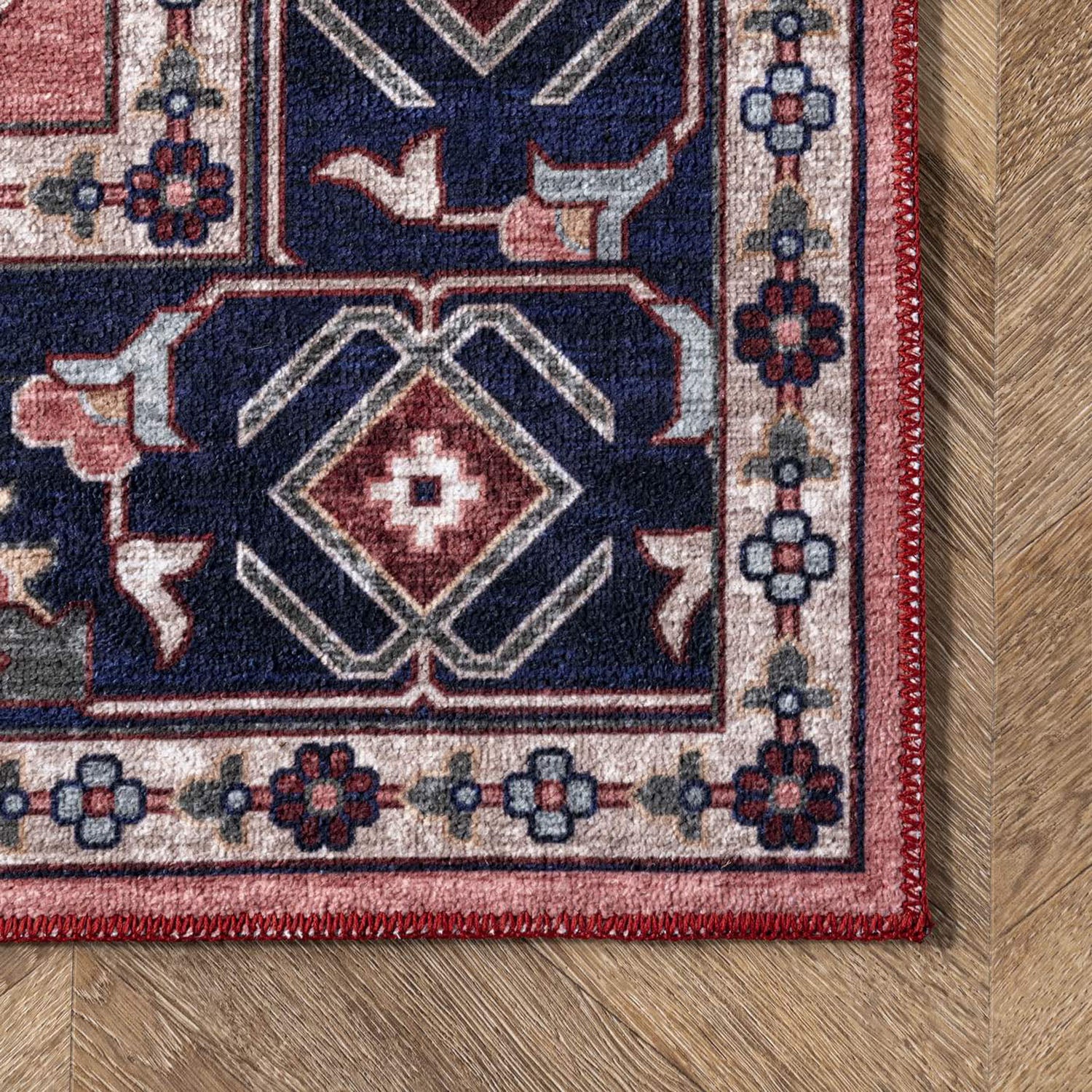 Warner Washable Area Rug