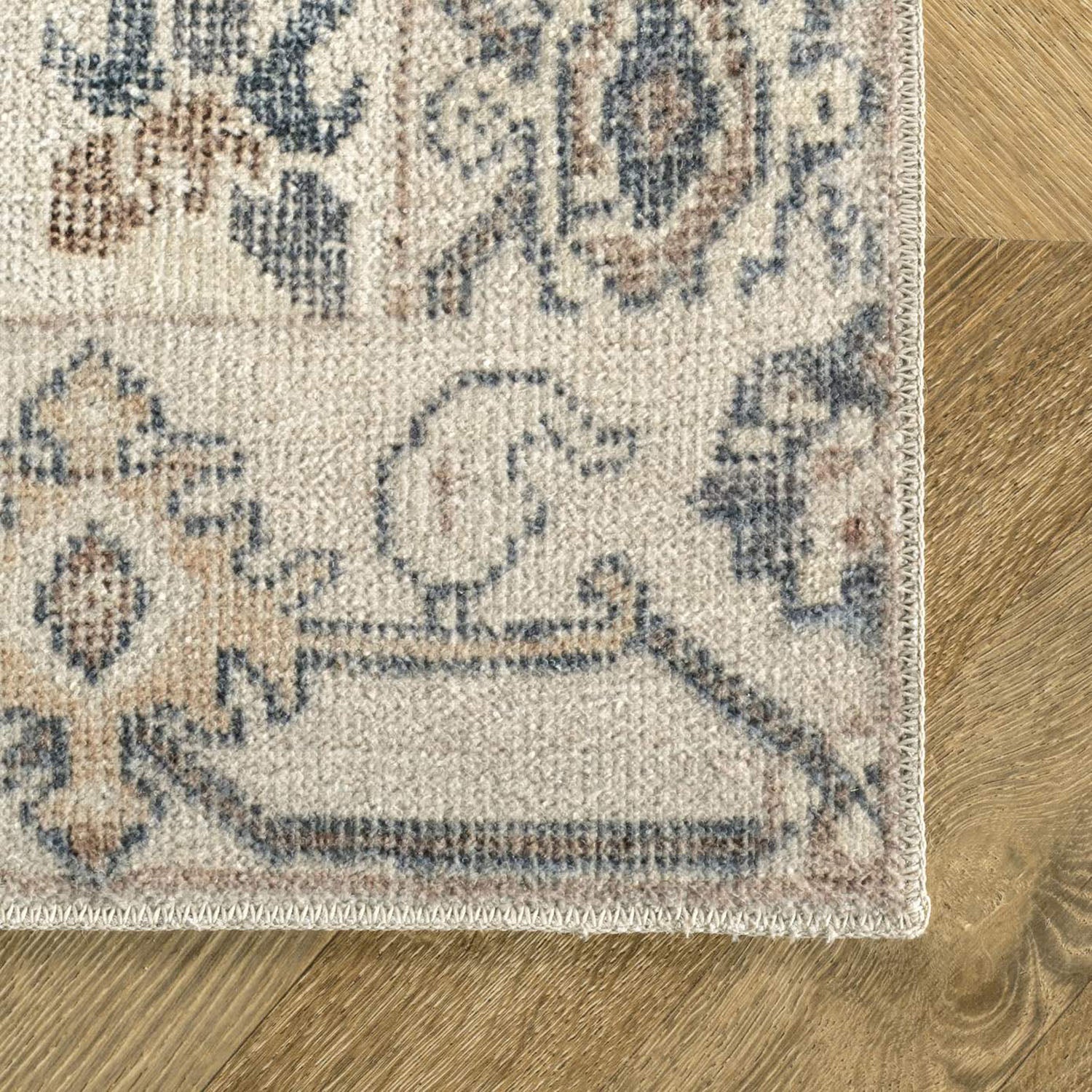 Larissa Washable Area Rug