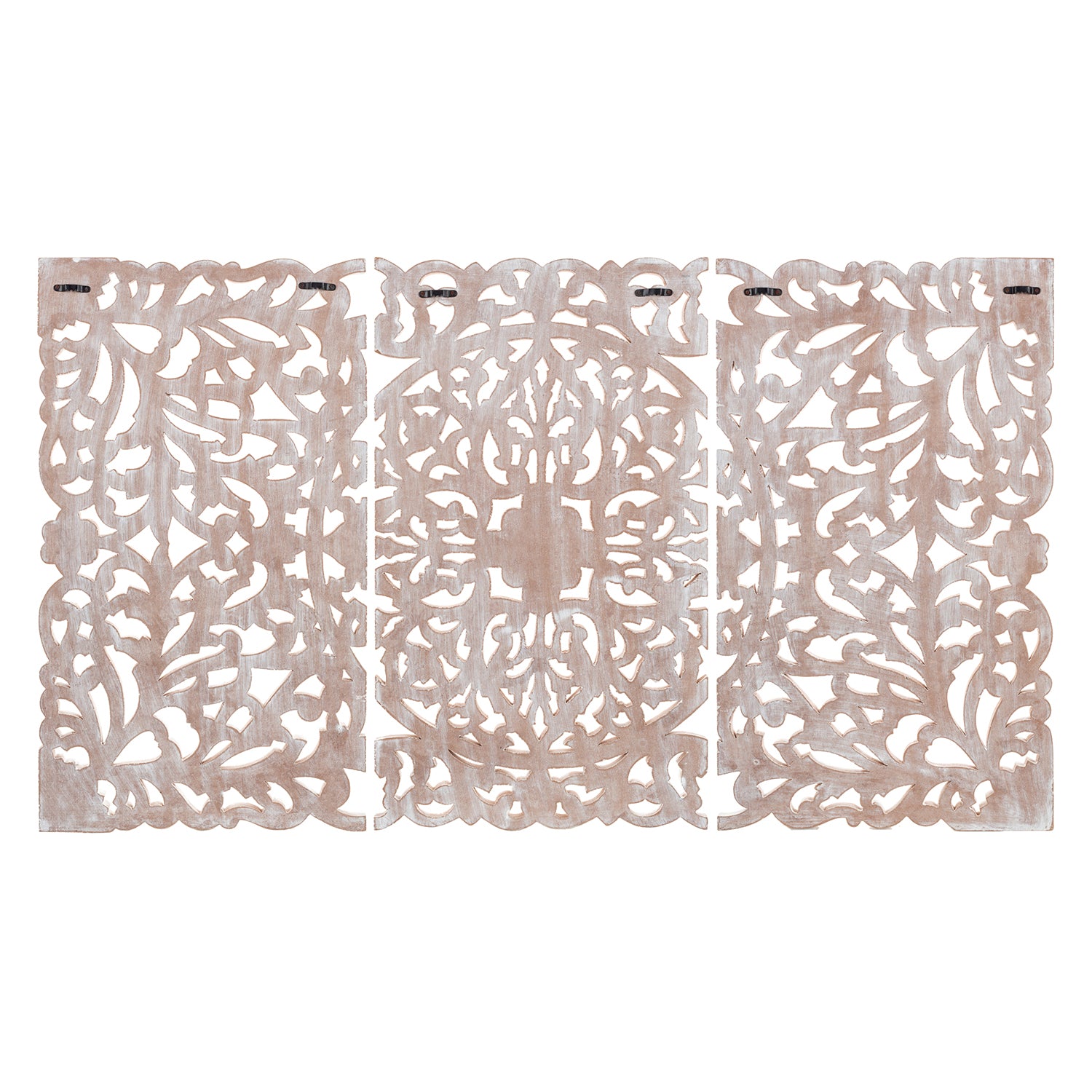 Cambay Wood Wall Art Set of 3
