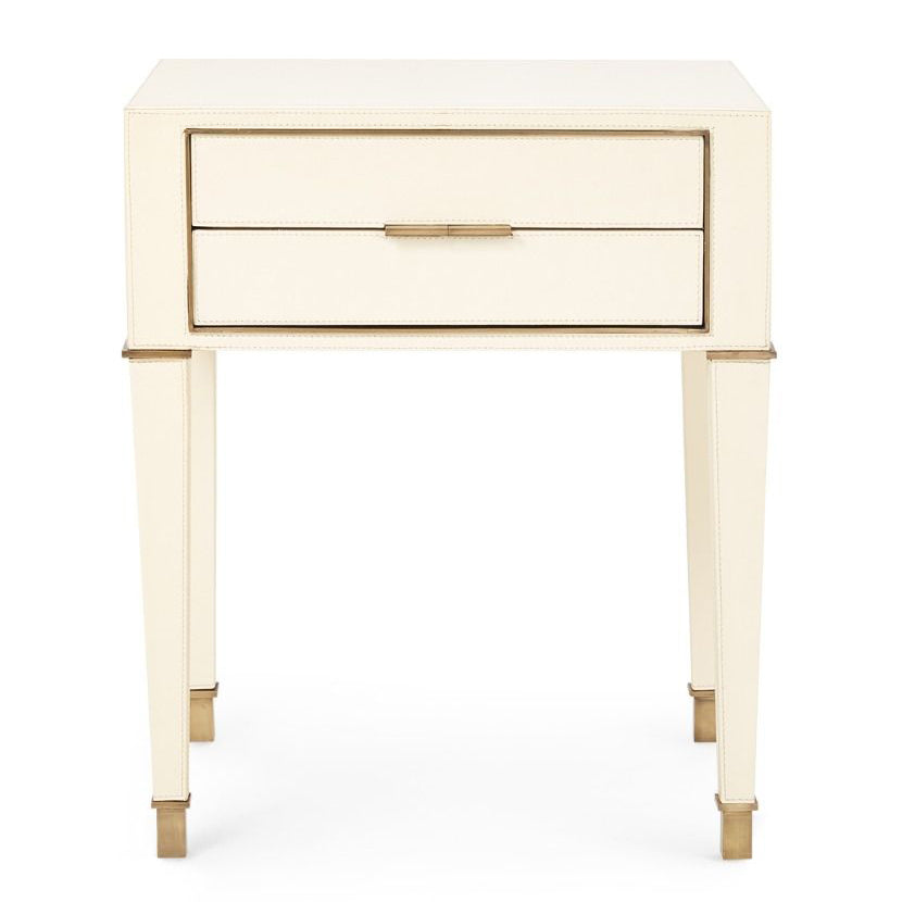 Villa and House Hunter 2 Drawer Side Table