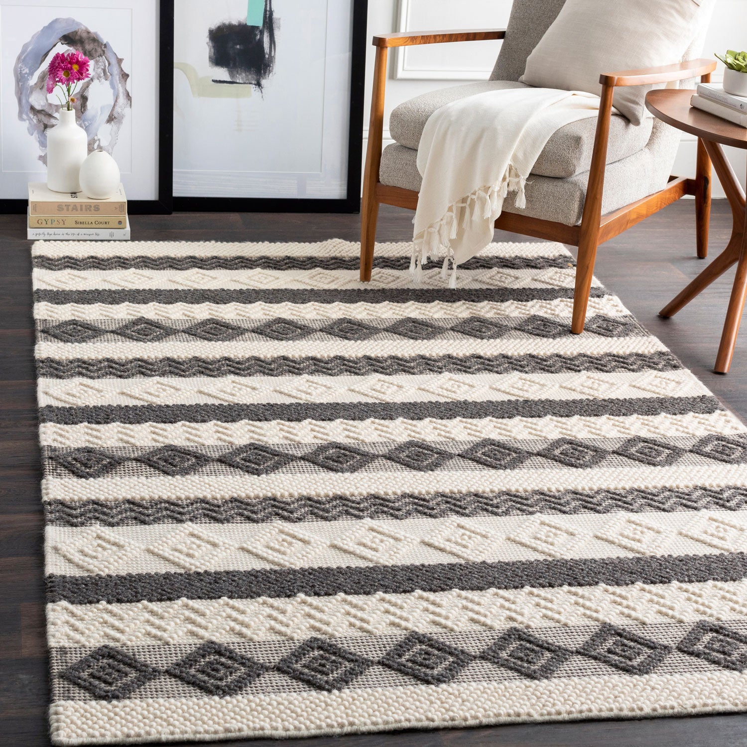 Surya Hygge Aim Hand Woven Rug