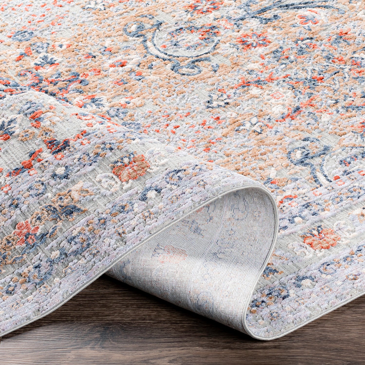 Surya Infinity Orchid Machine Woven Rug