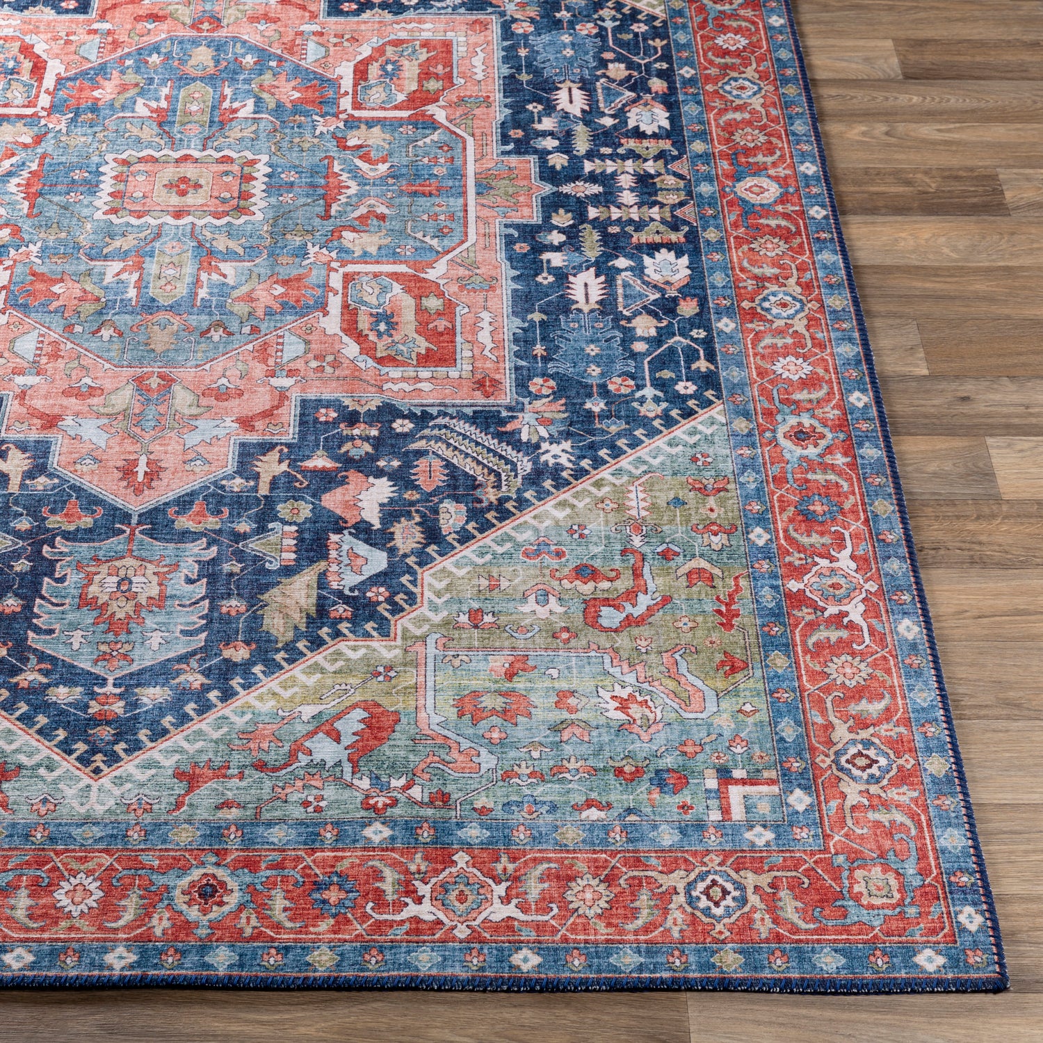 Livabliss Iris Plume Machine Woven Rug