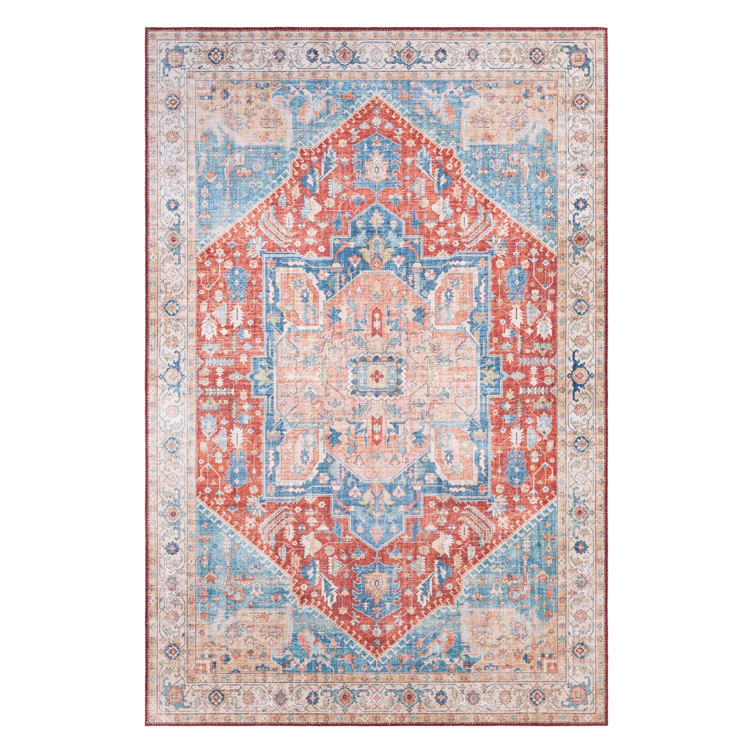 Livabliss Iris Plume Machine Woven Rug