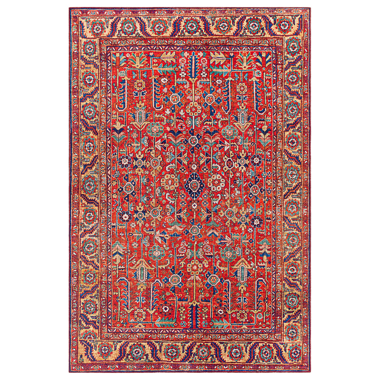 Livabliss Iris Anya Machine Woven Rug