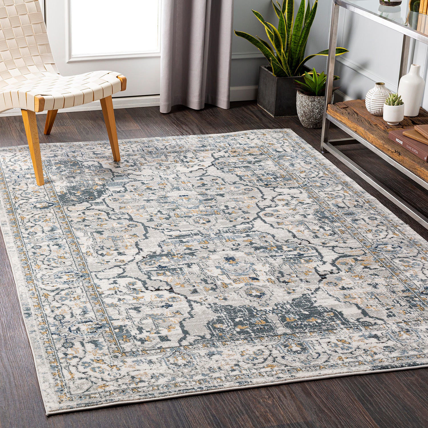 Livabliss Jolie Robbie Machine Woven Rug