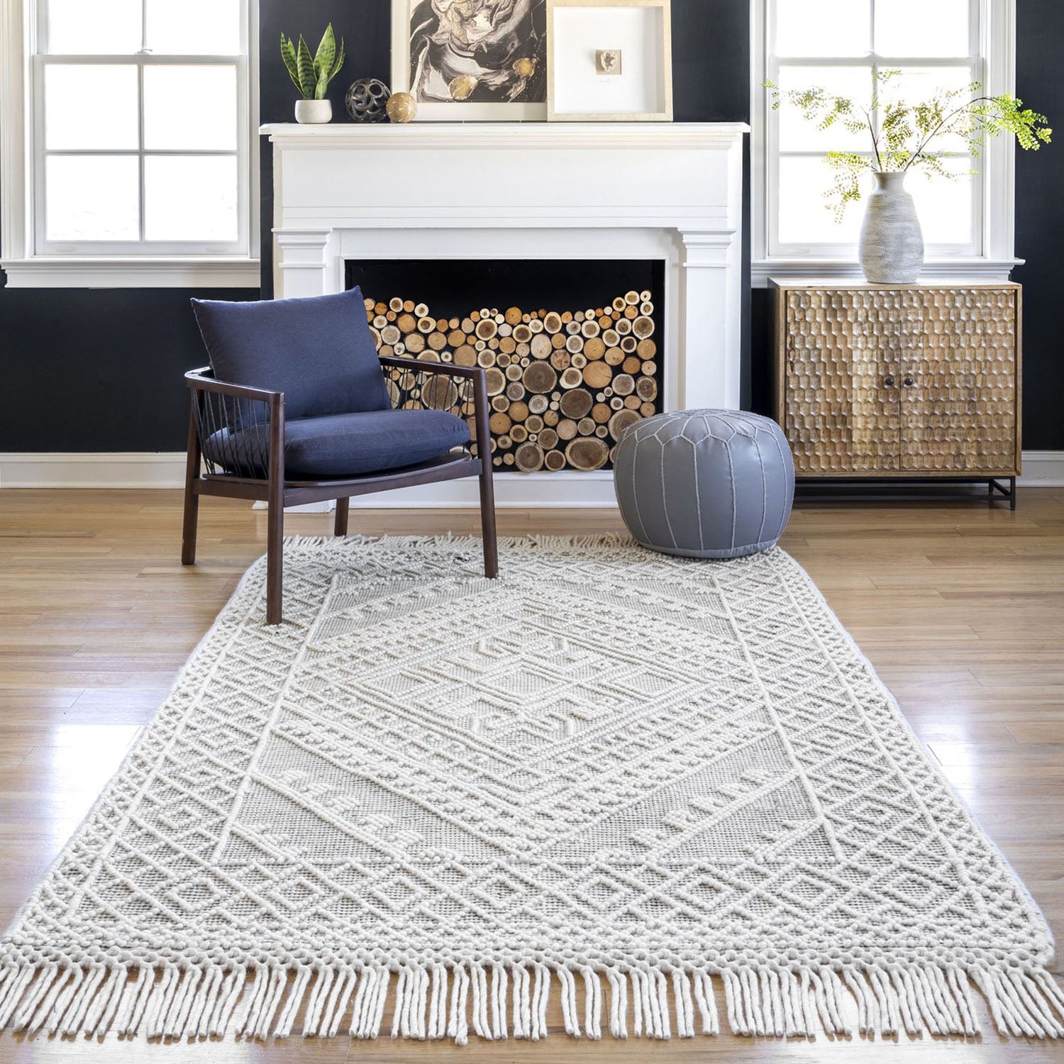 Hartline Hand Woven Rug