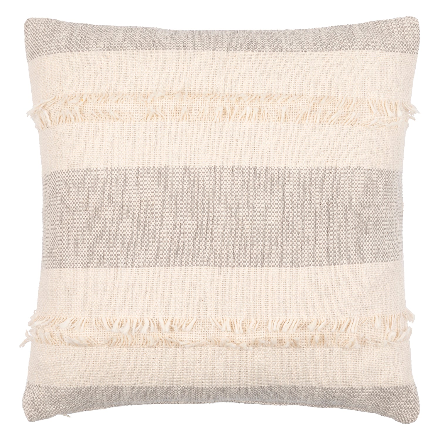 Fouke Gray Throw Pillow